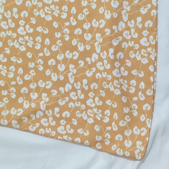 Princess Polly Jade Basin Mini Dress, Color Mustard Size 4 - Picture 8 of 16